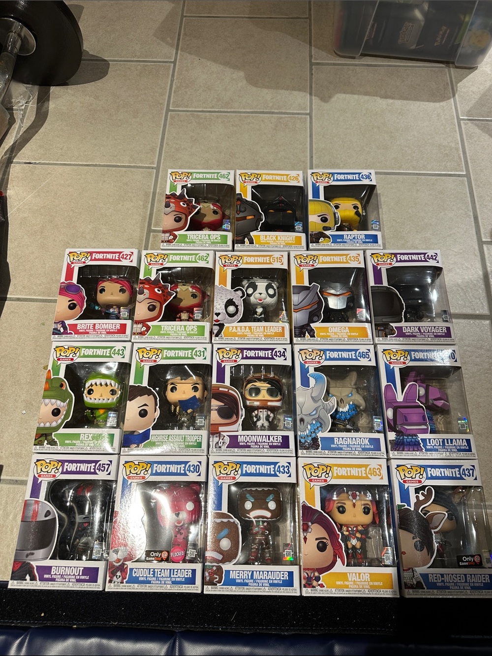 Funko Pop! Fortnite Vinyl Figures  Lot of Multiple Characters Sold as Lot of 18